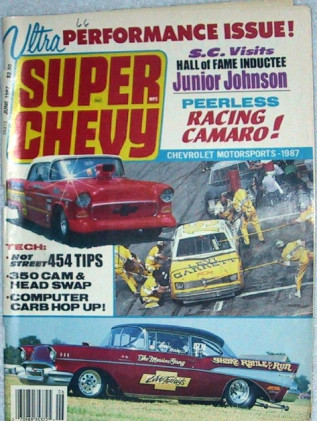 SUPER CHEVY 1987 JUNE - JR JOHNSON, 427 BISCAYNES